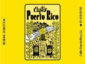 Etiqueta Café Puerto Rico